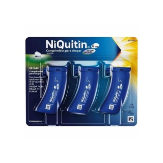 NIQUITIN 4 mg 60 COMPRIMIDOS PARA CHUPAR (SABOR MENTA)
