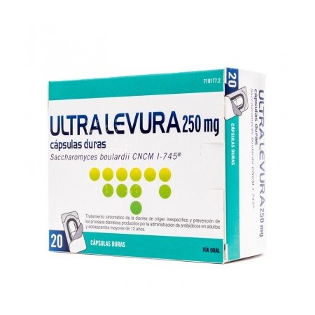 ULTRA-LEVURA 250 MG 20 CAPSULAS (BLISTER)