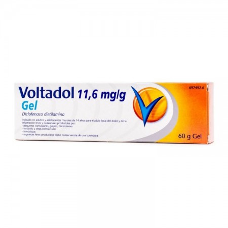 VOLTADOL 10 MG/G GEL TOPICO 60 G