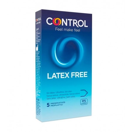 CONTROL PRESERVATIVOS LATEX FREE 5 UNIDADES