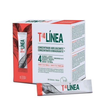 T4 LINEA 28 STICKS 10 ml SABOR TE DE POMELO