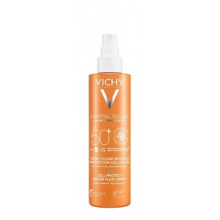 VICHY CAPITAL SOLEIL SPF 50 CELL PROTECT WATER FLUID SPRAY 200 ML