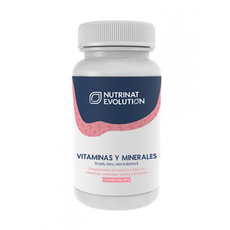 NUTRINAT VIT + MIN SPECIFIC SIN YODO SIN HIERRO SIN COBRE Y SIN VITAMINA K 30 COMPRIMIDOS 35.49G