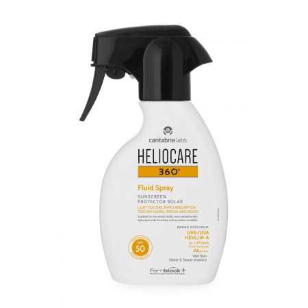 HELIOCARE 360º FLUID PROTECTOR SOLAR SPRAY SPF 50 250 ML