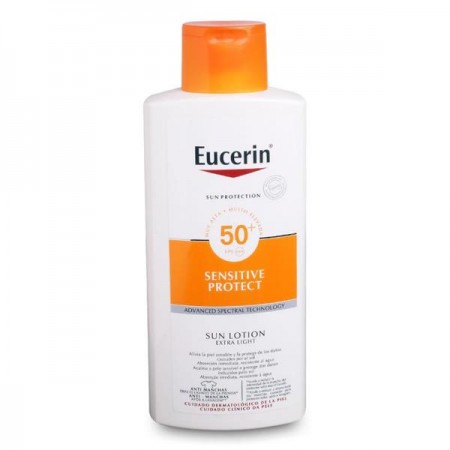 EUCERIN SUN PROTECTION 50+ LOCION EXTRA LIGERA SENSITIVE PROTECT 400 ML