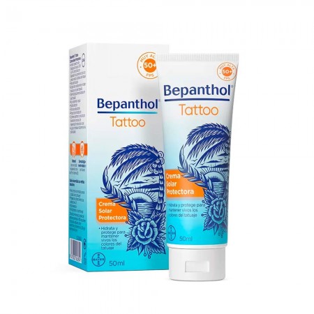 BEPANTHOL TATTOO CREMA SOLAR PROTECTORA SPF 50+ 50 ML