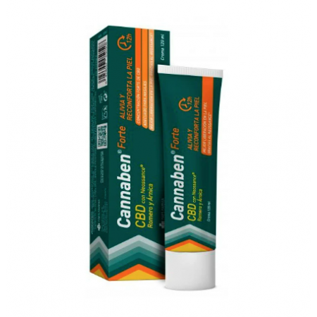 CANNABEN FORTE CBD ROMERO Y ARNICA CREMA 120 ML