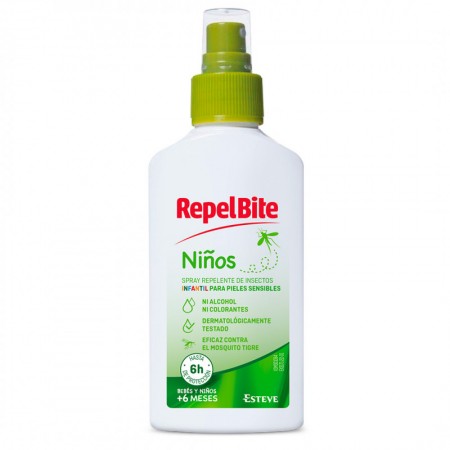REPEL BITE NIÑOS SPRAY REPELENTE 100 ML