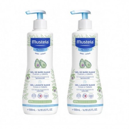 DUPLO MUSTELA DERMOLIMPIOADOR GEL 500 ML