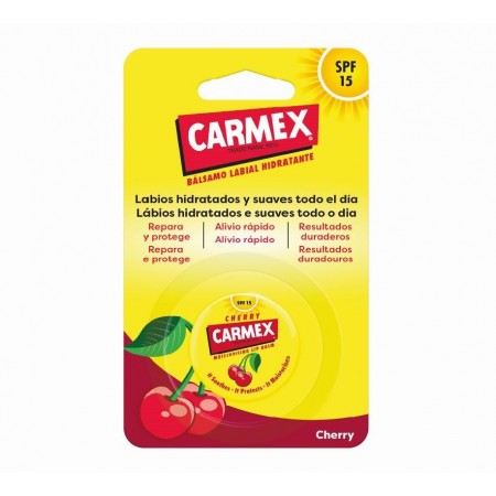 CARMEX BALSAMO LABIAL TARRO CEREZA SPF15 7,5 G