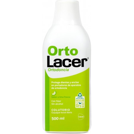 ORTOLACER COLUTORIO SABOR LIMA FRESCA 500ML