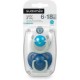 CHUPETE SILICONA T ANATOMICA SUAVINEX NOCHE 6-18 M 2 U