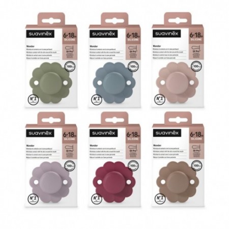 CHUPETE SILICONA FISIOLOGICO SUAVINEX WONDER SX PRO INTENSE 6 - 18 MESES