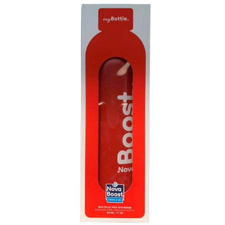 BOTELLA ROJA ACERO SPARKIES 500 ML