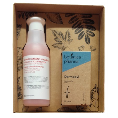 PACK ANTICAIDA CAPILAR BOTANICA PHARMA CHAMPU + DERMOPYL CAPS