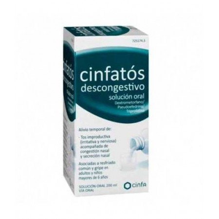 CINFATOS DESCONGESTIVO SOLUCION ORAL 200 ML