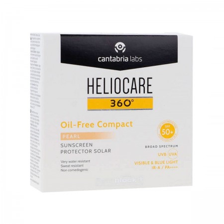 HELIOCARE 360º SPF 50+ OIL-FREE COMPACT PROTECTOR SOLAR 10 G COLOR PEARL