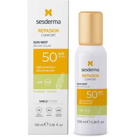 SESDERMA REPASKIN COMFORT BRUMA SOLAR FACIAL SPF50 100ML ROMERO