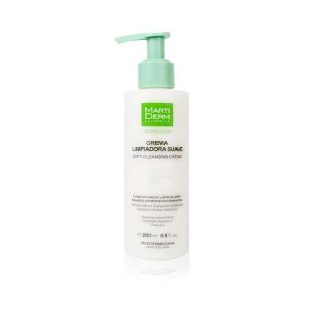 MARTIDERM ACNIOVER RESTORE CREMA LIMPIADORA SUAVE 200 ML