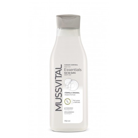 MUSSVITAL ESSENTIALS GEL DE BAÑO ORIGINAL 750 ML
