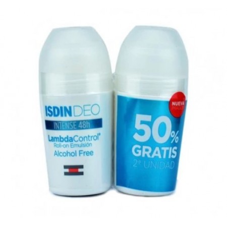 ISDIN LAMBDA CONTROL SIN ALCOHOL DUPLO DESODORANTE ROLL ON