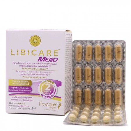 LIBICARE MENO 30+30 CAPSULAS
