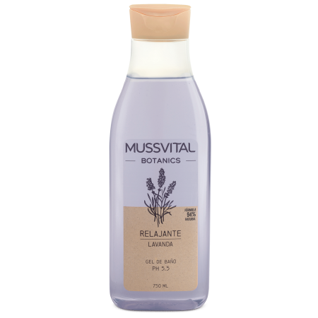 MUSSVITAL ESSENTIALS BOTANICS GEL DE BAÑO LAVANDA 750 ML