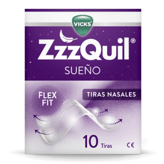 ZZZQUIL SUEÑO TIRAS NASALES 10 UNIDADES