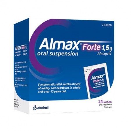 ALMAX FORTE 1.5 G 12 SOBRES SUSPENSION ORAL