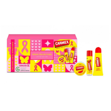 CARMEX PACK LABIAL 3 UNIDADES TARRO SANDIA+BARRA FRESA+FLUIDO