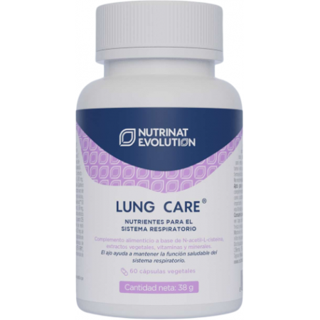 NUTRINAT LUNG CARE (NUTRE SISTEMA RESPIRATORIO)  60 CAPSULAS