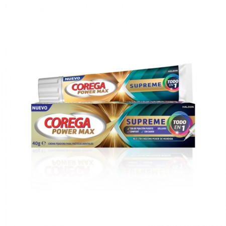 COREGA ADHESIVO POWER MAX SUPREME TODO EN 1 40 G
