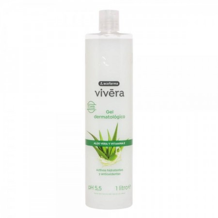 ACOFARMA VIVERA GEL ALOE VERA Y VITAMINA E 1 L