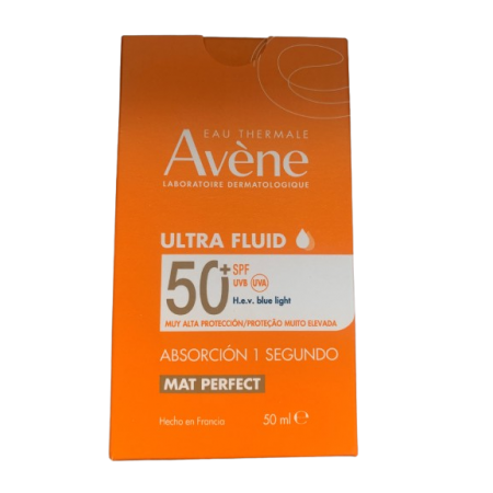 AVAVENE ULTRA FLUID MAT PERFECT COLOR SPF 50+ 50 ML