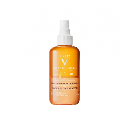 VICHY CAPITAL SOLEIL AGUA DE PROTECCION SOLAR BRONCEADORA SPF50 200 ML