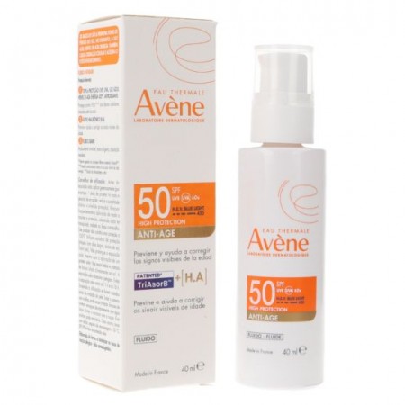 AVENE FLUIDO ANTIEDAD ALTA PROTECCION SPF 50+ 1 ENVASE 40 ML