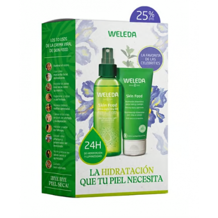 WELEDA SKINFOOD PACK CREMA INTESIVA 30 ML + ULTRALIGHT DRY OIL 100ML