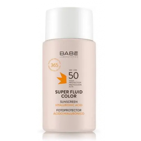 BABE SUPER FLUID COLOR FOTOPROTECTOR SPF 50 FLUIDO 50 ML