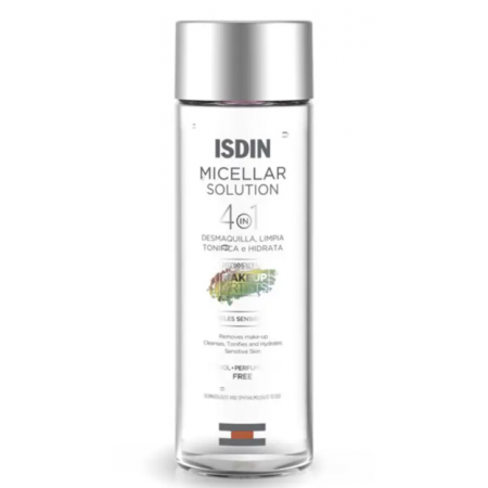 ISDIN SOLUCION MICELLAR 4 EN 1 MINI PIELES SENSIBLES 100ML