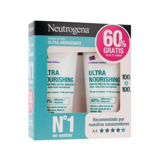 NEUTROGENA DUPLO CREMA DE PIES ULTRAHIDRATANTE 2 X 100ML