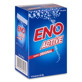 ENO ACTIVE SAL DE FRUTAS 10 SOBRES SABOR NEUTRO 5 G
