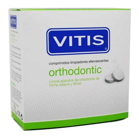 VITIS ORTHODONTIC COMPRIMIDOS LIMPIEZA PROTESIS Y FERULA 32 COMPRIMIDOS EFERVESCENTES