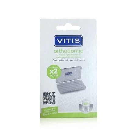 VITIS DUPLO DE CERA PROTECTORA ORTODONCIA 2 X 5 BARRITAS