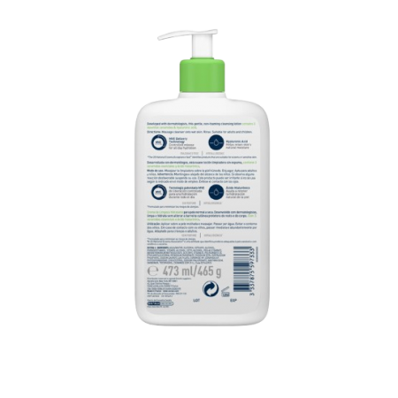 CERAVE LIMPIADORA HIDRATANTE PIEL SECA 473 ML