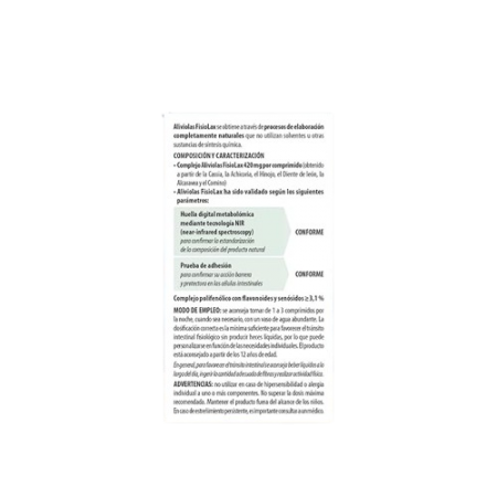 ALIVIOLAS FISIOLAX 90 COMPRIMIDOS