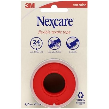 ESPARADRAPO TELA FLEXIBLE NEXCARE 3M 4,2 M X 1,25 CM