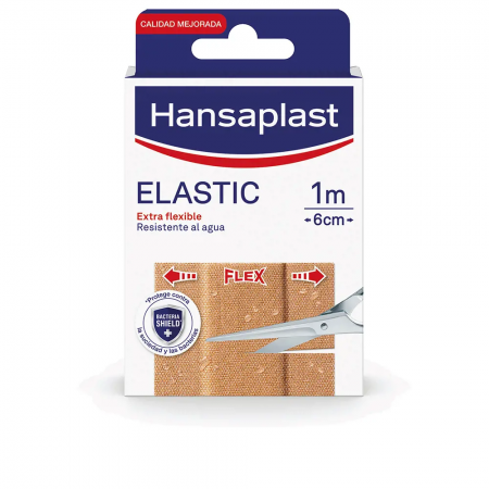 HANSAPLAST ELASTIC APOSITO ADHESIVO TIRA 1 M X 6 CM