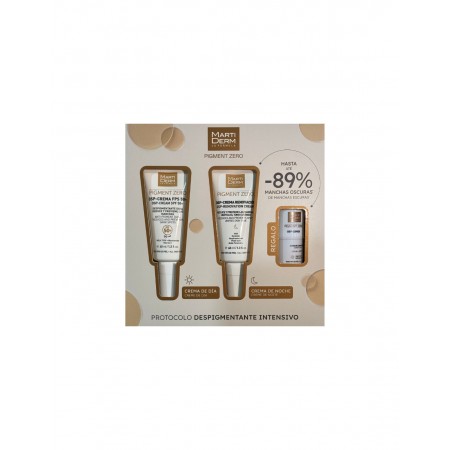 MARTIDERM PACK PROTOCOLO INTENSIVO ANTIMANCHAS: CREMA DE DIA 40ML + CREMA NOCHE 40ML + STICK 4ML