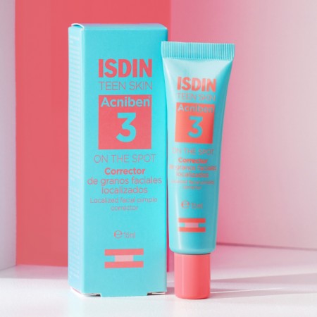 ISDIN TEEN SKIN ACNIBEN 3 ON THE SPOT  CORRECTOR IMPERFECCIONES LOCALIZADAS 15 ML