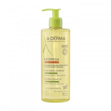 A-DERMA EXOMEGA ACEITE DE BAÑO Y DUCHA 500 ML
